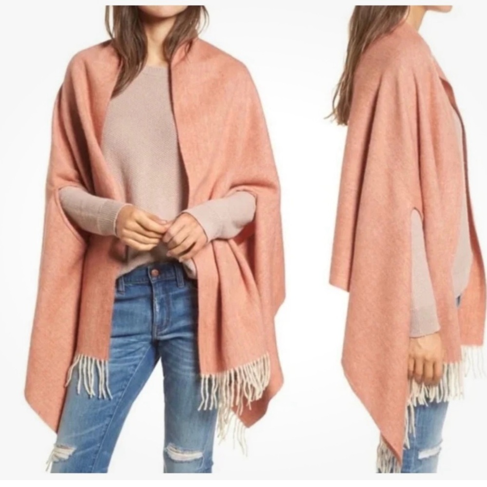 Madewell wool scarf cape
